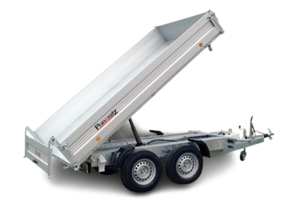 Přívěs valník sklopný (2000kg náklad)